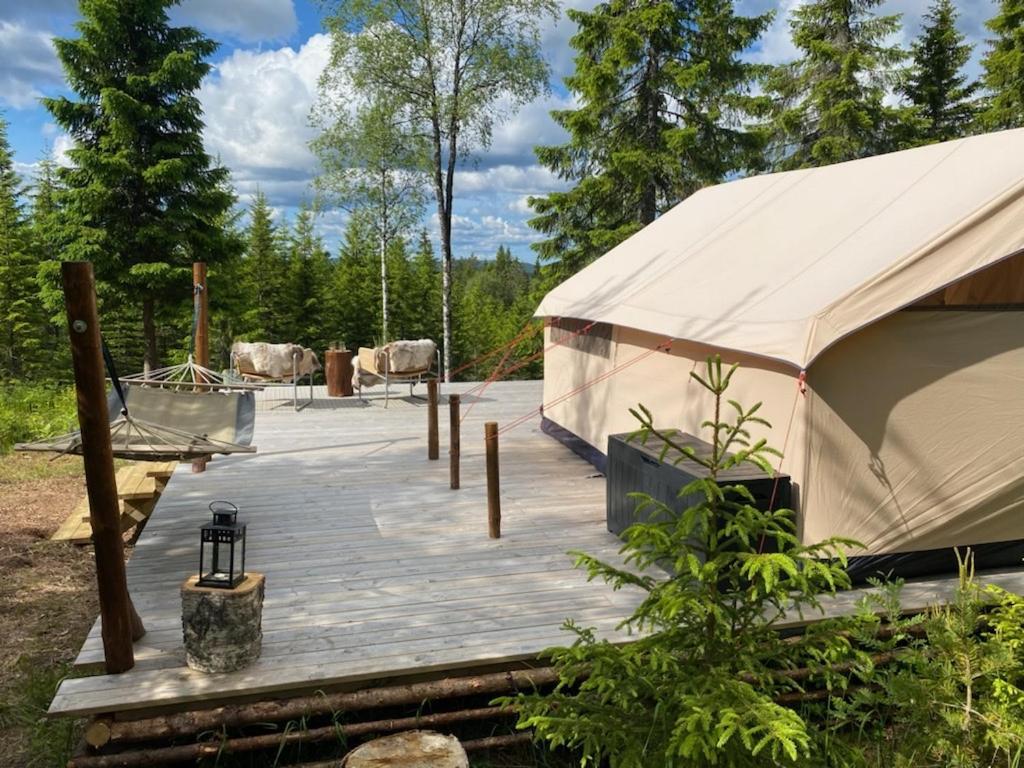 Glamping Tent With Amazing View In The Forest Torsby Εξωτερικό φωτογραφία